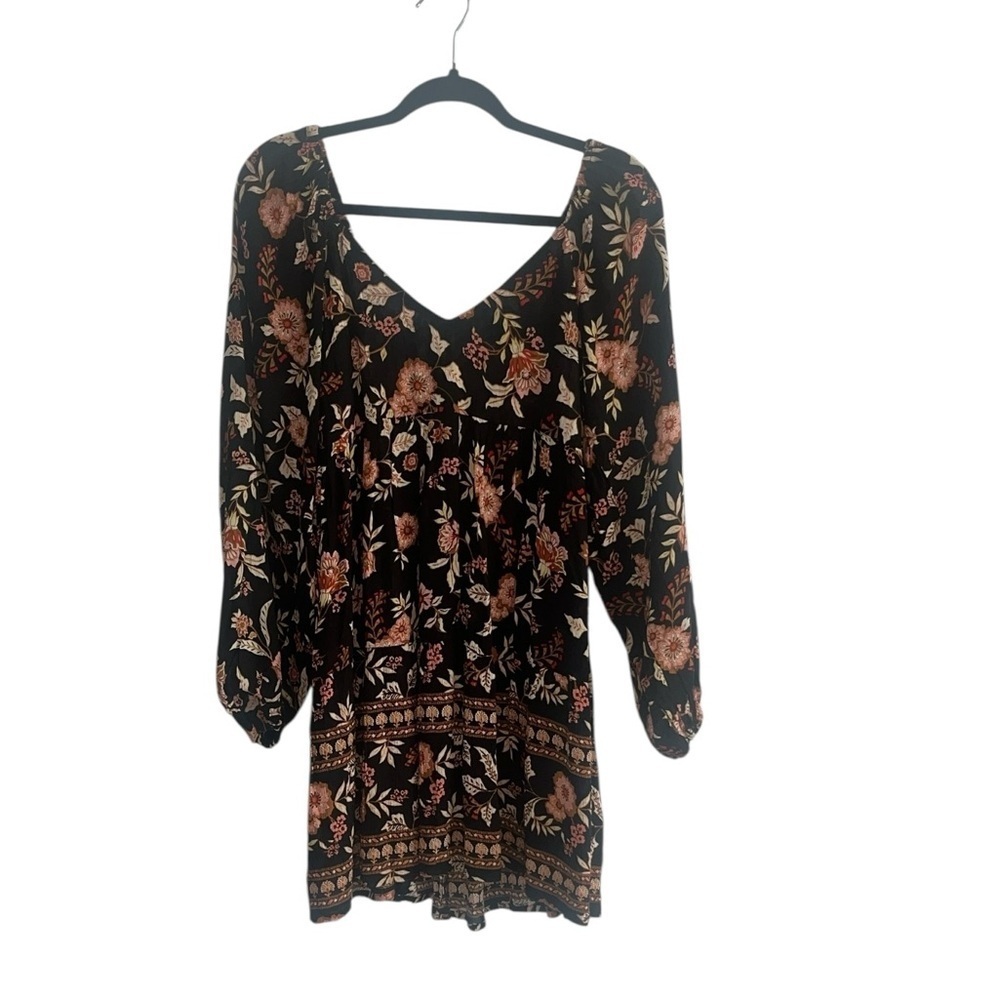 Billabong Lost Days Moon Dress Black Multi Size Small - Picture 6 of 12
